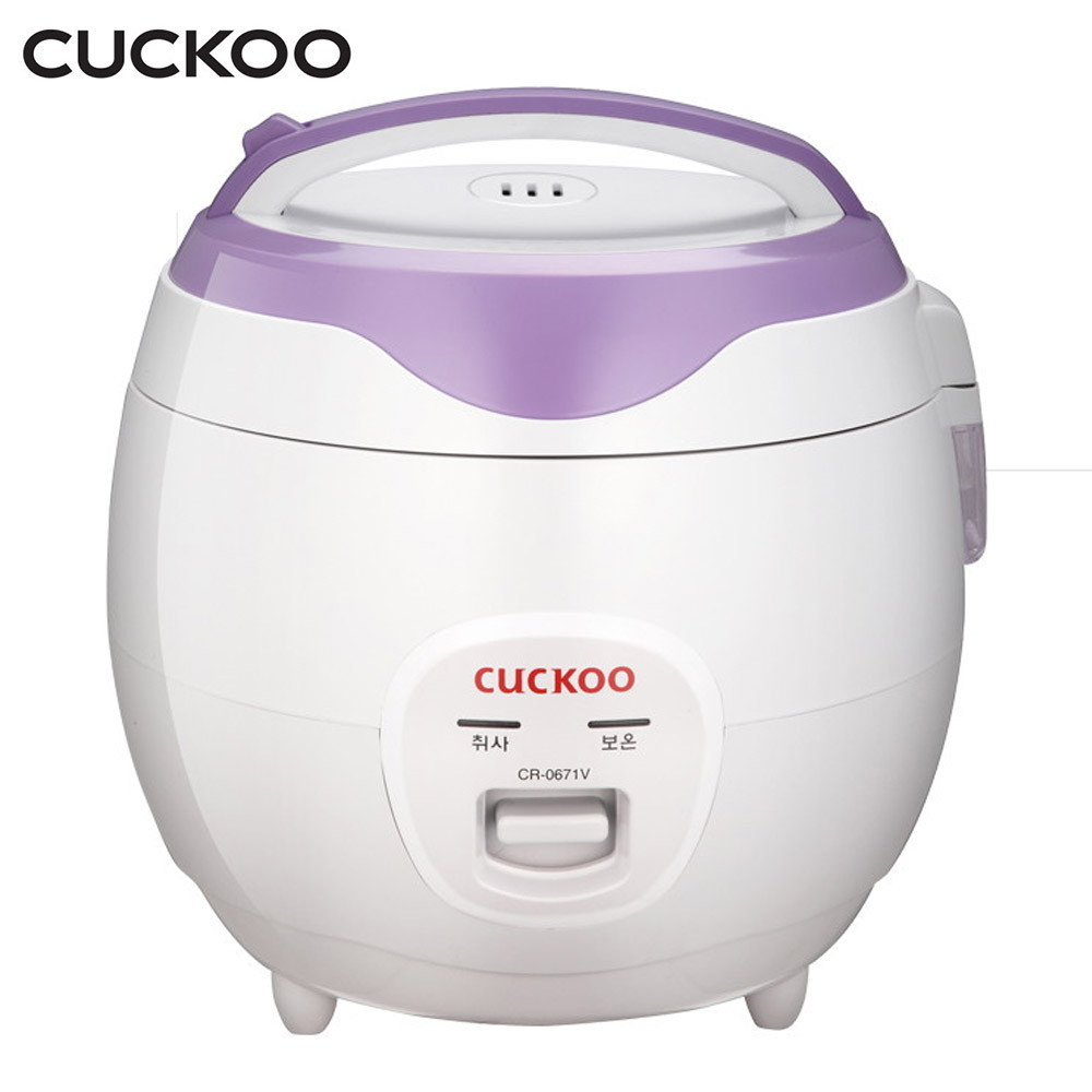 Cuckoo CR-0671V 6 people Electric Rice Cooker Fast Cooking Nonstick Inner Pot