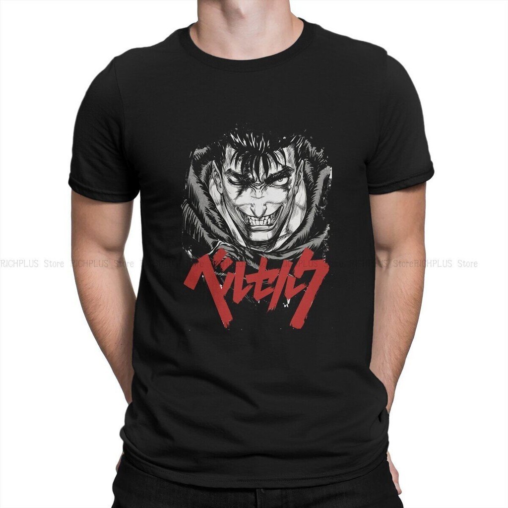 Berserk Griffith Manga Man Tshirt Guts Wink Individuality T Shirt Graphic Streetwear New TrendS-5XL