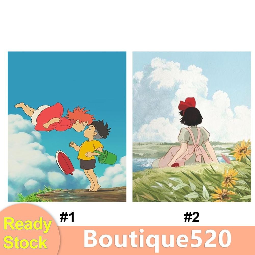 [boutique520.th] ชุดปักครอสสติตช์ ผ้าฝ้าย พิมพ์ลายการ์ตูน 11CT ขนาด 40x50 ซม.
