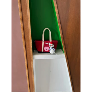 Tagi. Imagine Apple Canvas Bag กระเป๋าผ้าใบทรงลำลอง Tote Bag กระเป๋าใส่โน๊ตบุ๊ค กระเป๋าสะพายข้าง