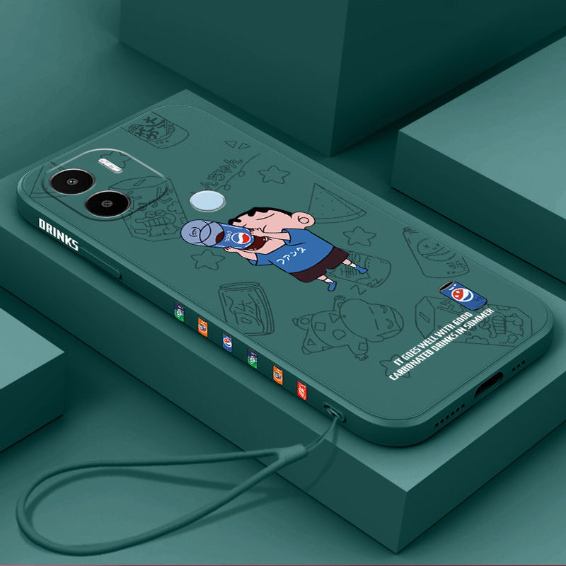 เคส For Redmi A2+ / Redmi A2 Plus / Redmi A1+ A2 A1 Plus tpu ฟรีเชือกเส้นเล็กแฟชั่นเคสโทรศัพท์แบบนิ่ม KCXX
