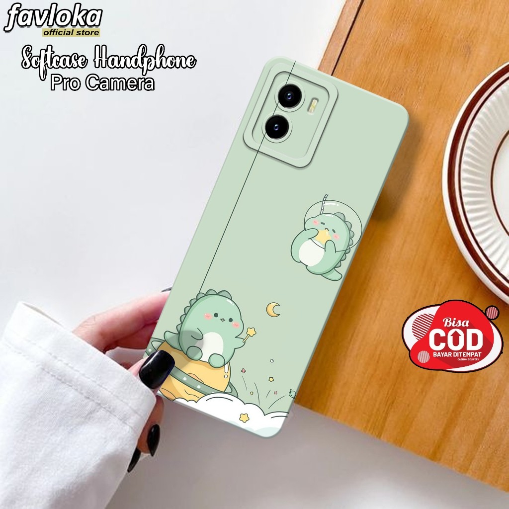 Softcase Hp VIVO Y15S/Y01/Y01A เคส VIVO Y15S/Y01/Y01A แฟชั่นล่าสุดกรณีการ์ตูนปลอก VIVO Y15S/Y01/Y01A