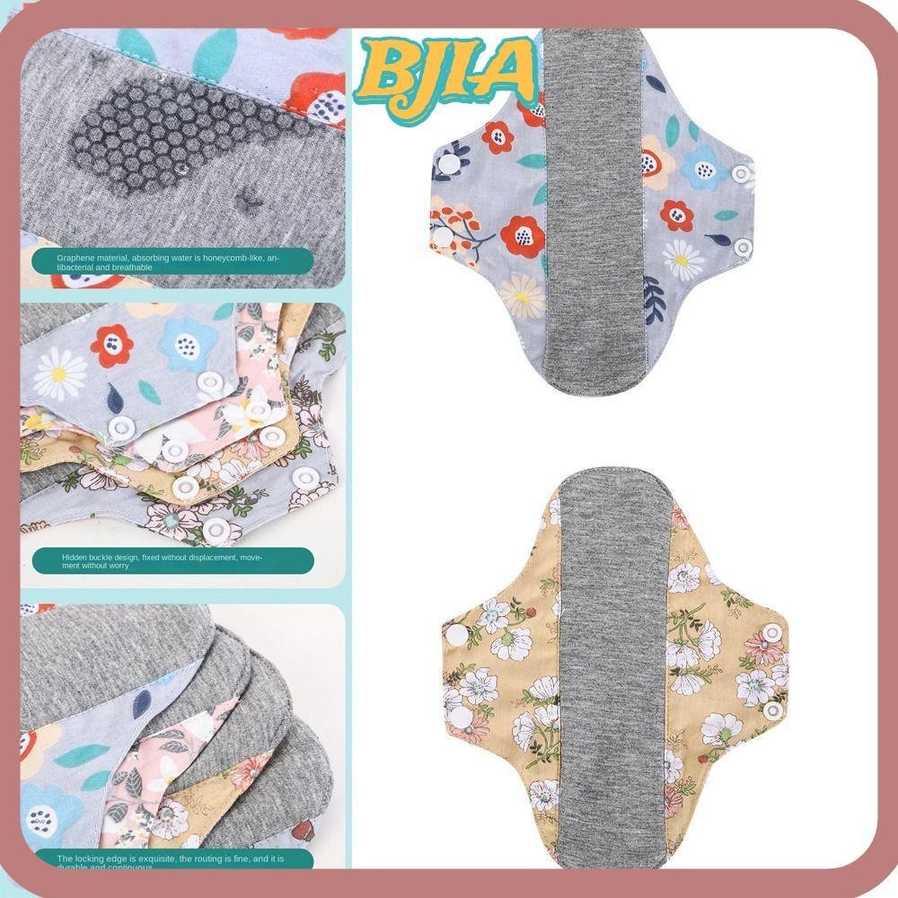 บีเจ ผ้าอ้อมผู้ใหญ่,ลื่นนุ่มล้างกางเกงประจําเดือนผ้าสุขาภิบาล,ทนทานนํามาใช้ใหม่ผู้สูงอายุป้องกันปัสสาวะรั่วผ้าฝ้ายรายเดือนดูดซับประจําเดือน