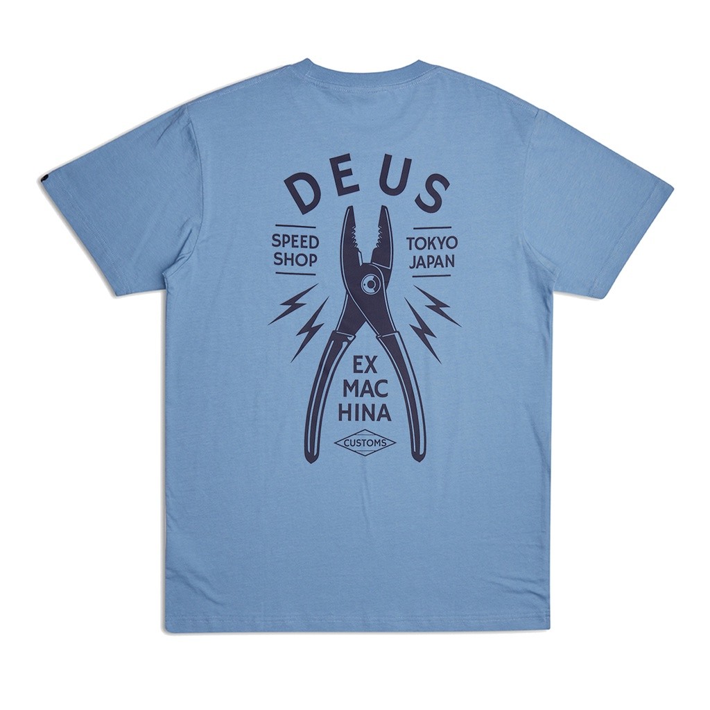 Deus Ex Machina - Combo Tee ฤดูร้อนผ้าฝ้ายแท้ระบายอากาศได้เสื้อยืด unisex