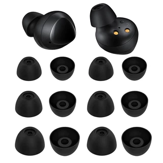 3 คู่, จุกหูฟังซิลิโคนทดแทนสําหรับ Samsung Galaxy Buds 2 และ Galaxy Buds + Plus, เคล็ดลับหูฟังยางนุ่มสําหรับ Galaxy Buds 2019, Fit in case