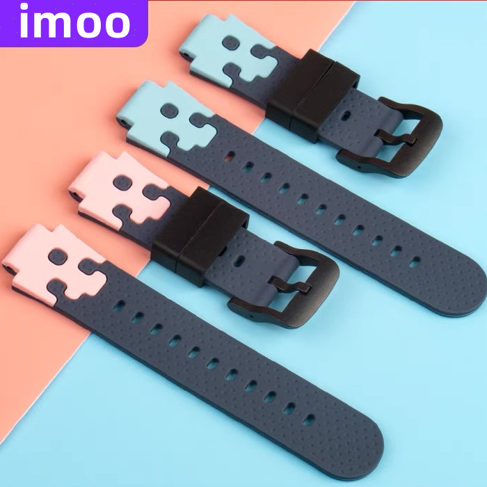 [ขายส่งในสต็อก] สายนาฬิกาสําหรับ Imoo Z1 Z2 Z3 Z6 Z7 Z7 Imo สายซิลิโคนสําหรับ Z1 Z2 Z3 Z6. นาฬิกา Imoo watc