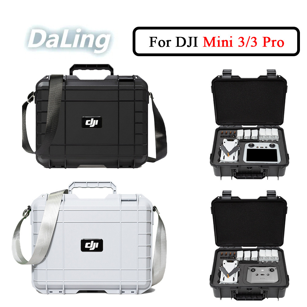 Drone กระเป๋าเก็บสําหรับ DJI Mini 3/3 Pro กระเป๋าเดินทางกล่องกันน้ํา DJI Mini 3/3 Pro อุปกรณ์เสริมกรณีกล่องป้องกันการระเบิด