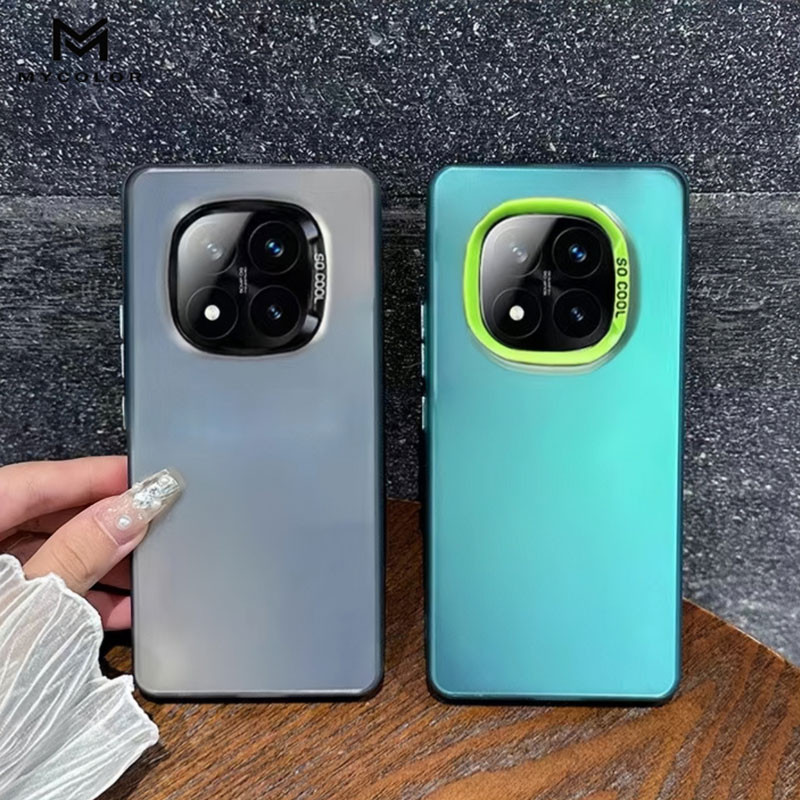 เคสโทรศัพท์มือถือแบบแข็ง กันกระแทก หรูหรา สําหรับ Redmi Note 14 Note14 Pro+ Plus 5G 4G 2025 Shockproof Laser Matte Hard Cover
