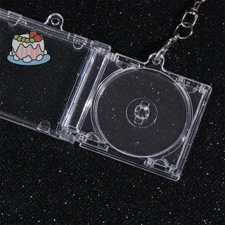 [Sep] อุปกรณ์ต่อพ่วงที่ระลึกอัลบั้มเปล่าเคสซีดีพวงกุญแจเครื่องเล่นซีดีรูปจี้กุญแจสําหรับตกแต่งกระเป๋าเป้สะพายหลัง DIY