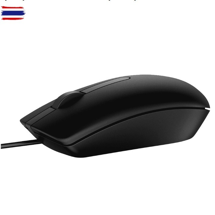MOUSE เมาส์ DELL OPTICAL MS116 BLACK