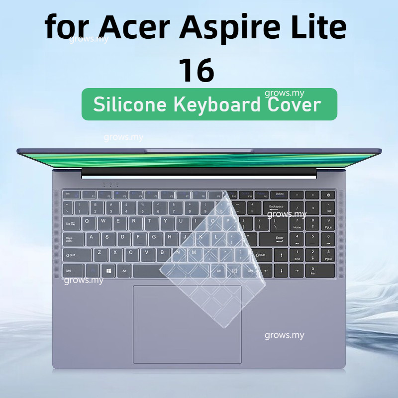 สําหรับ Acer Aspire Lite 16"N23J4/ AL16-71 16 นิ้ว S16-31 N23J6 ซิลิโคนแล็ปท็อปแป้นพิมพ์ผิว