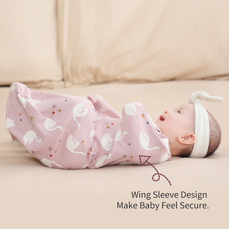 < Insular > ถุงนอนเด็กเด็ก Kick-Proof Quilt Cotton Swaddling Towel