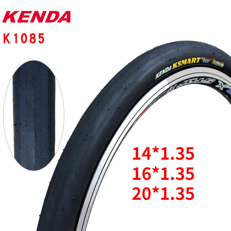 Kenda K1085จักรยานยาง16 20นิ้ว20X1.35 60TPI 14X1.35 16X1.35 Ultralight ลวดเหล็กยางนอก