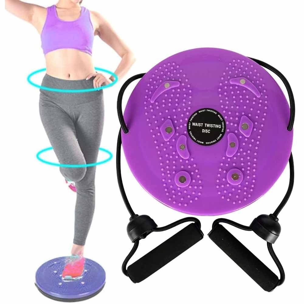 Waist Twisting Disc Magnetic Plate Sports Fitness Board Weight Loss Leg Exercise Stretching Body Shaping Training
