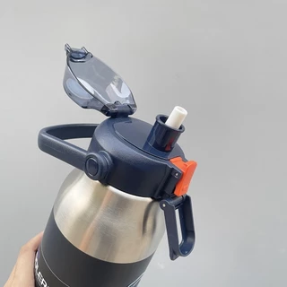 ขวดนำ้ DODGE สแตนเลส316 1300ml/1700ml แท้งค์เก็บอุณหภูมิ มียางรองก้นขวด กระติกน้ำเก็บความเย็น