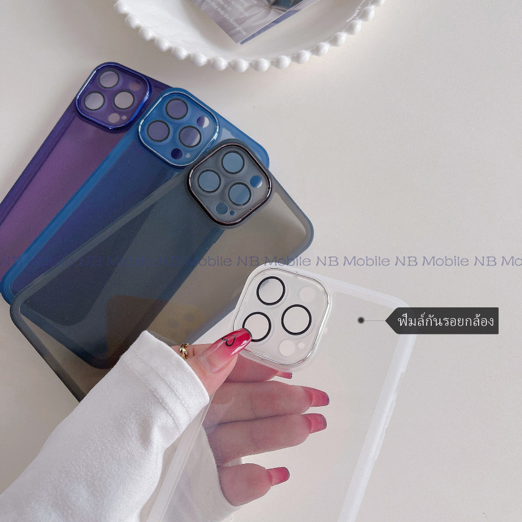(พร้อมส่งจากไทย) เคส Redmi เคสใสกล้องเงามีเลนส์ Note12(5G) Note12pro(5G) Note11S Note11pro Note10S Note9S Note9 Note8