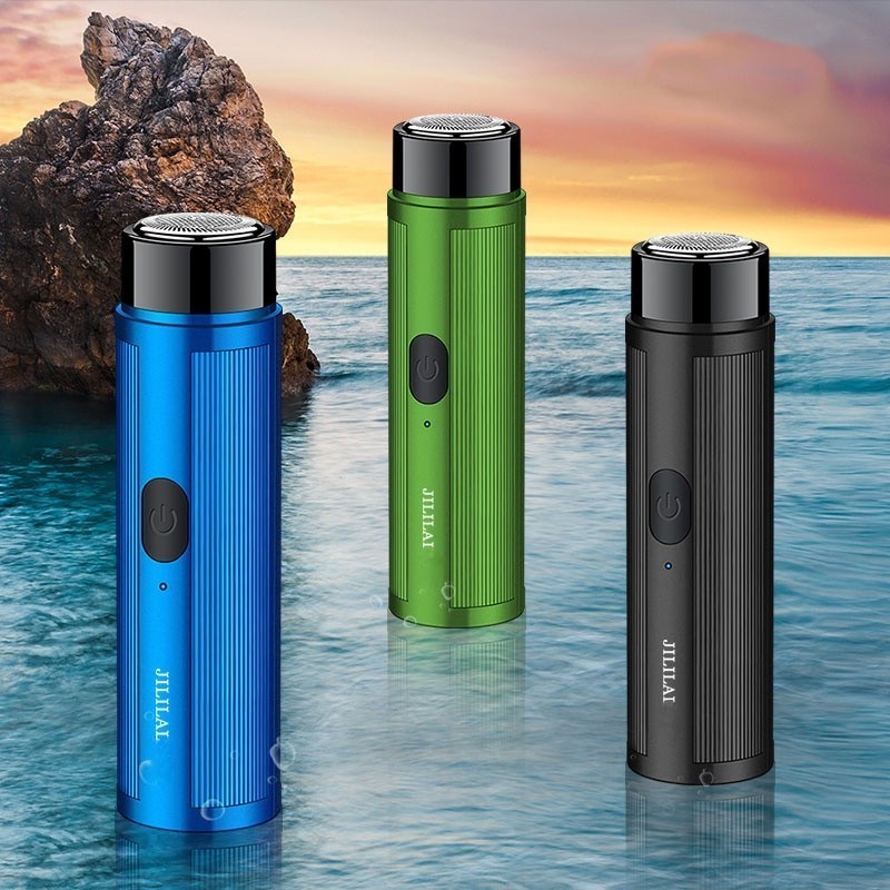 [YTL]มีดโกนหนวด ไฟฟ้าขนาดเล็กแบบพกพาแบบชาร์จ หนวดไฟฟ้า มีดโกนหนวดไฟฟ้า ขนาดเล็ก แบบพกพา สําหรับผู้ชาย - รูปที่ 2