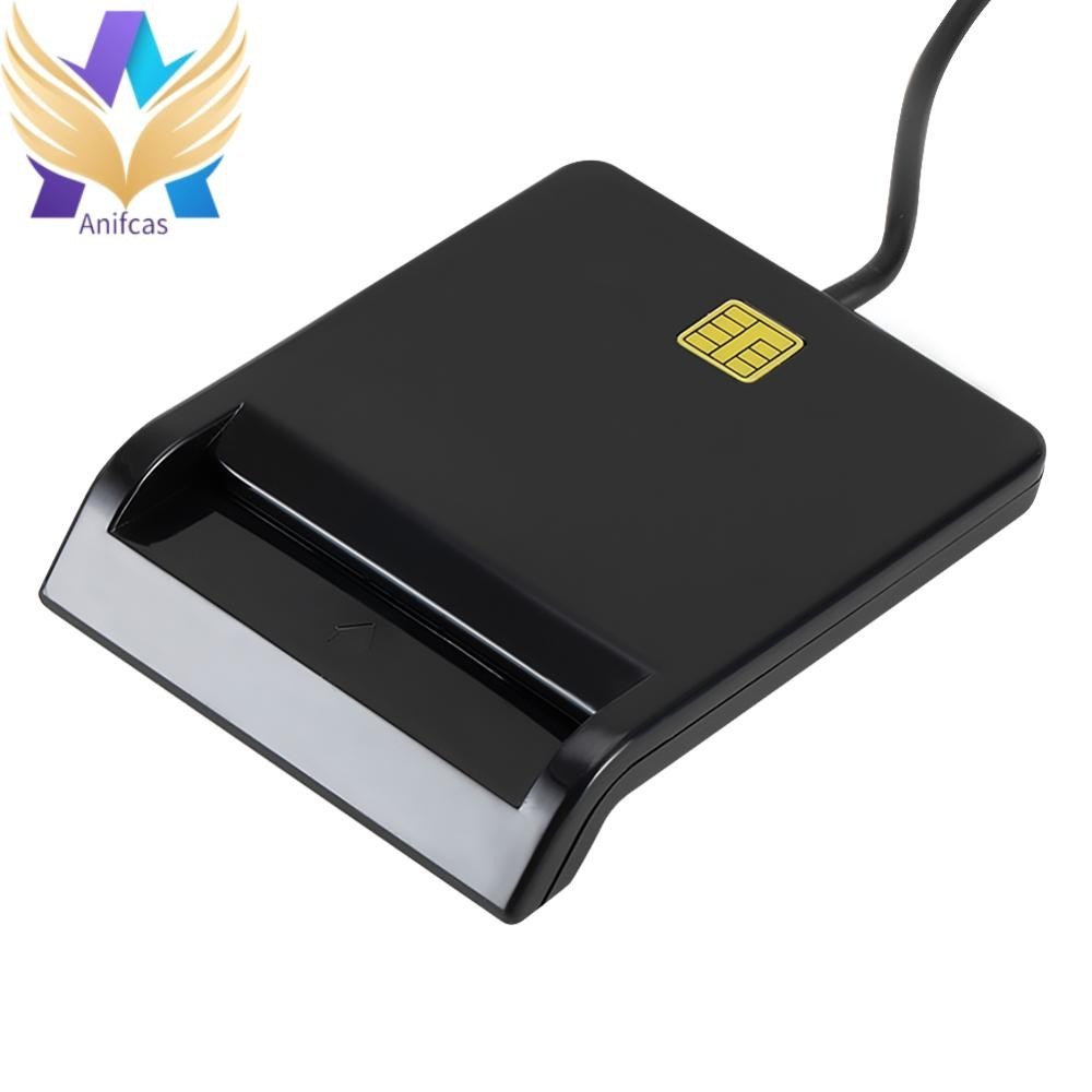 เครื่องอ่านการ์ดอัจฉริยะ USB DNIE ATM CAC IC ID SIM Card Reader สําหรับ Windows Linux ราคา ถูกที่สุด ดีลบีเคเค