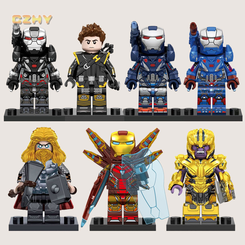 คลาสสิก Superhero Series Hawkeye ตัวเลขอาคารบล็อกของเล่นเด็กของขวัญเด็ก