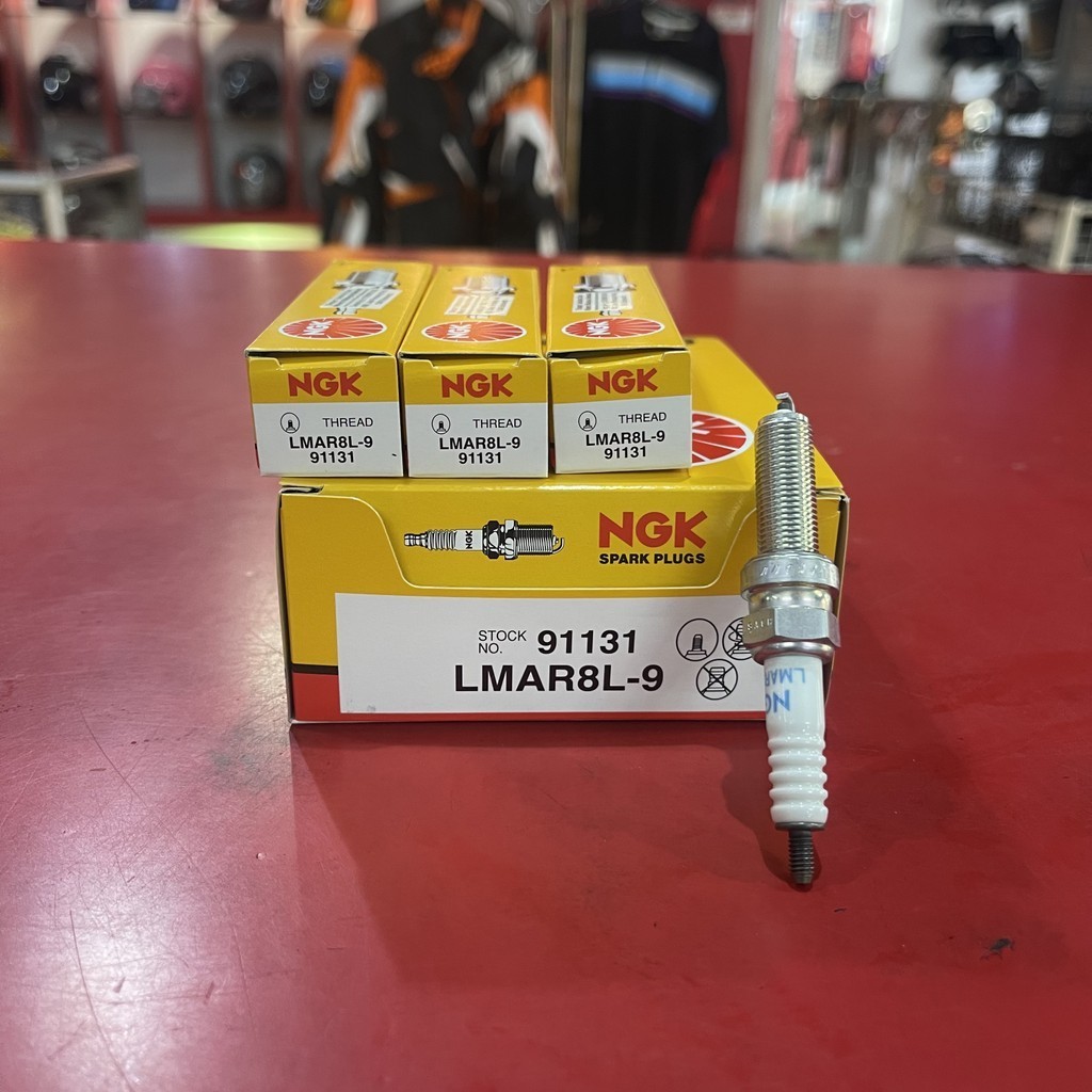 NGK SPARK PLUG LMAR8L-9 LMAR89 LMAR 8L-9 SPARK PLUG NGK UNTUK MOTOR VARIO 160 PCX 160 ADV 160