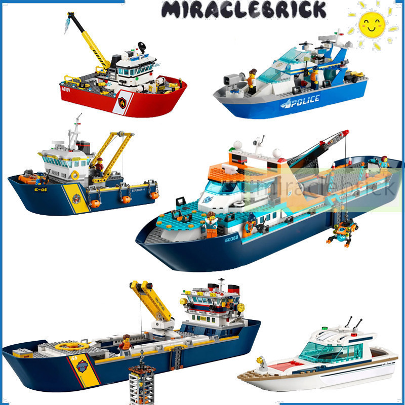 ของขวัญวันเด ็ กCity เรือ Arctic Research เรือสามารถลอยน ้ ําประกอบอาคารบล ็ อก DIY ผู ้ ใหญ ่ เพื ่ อนของเล ่ นเด ็ กของขวัญวันเกิด