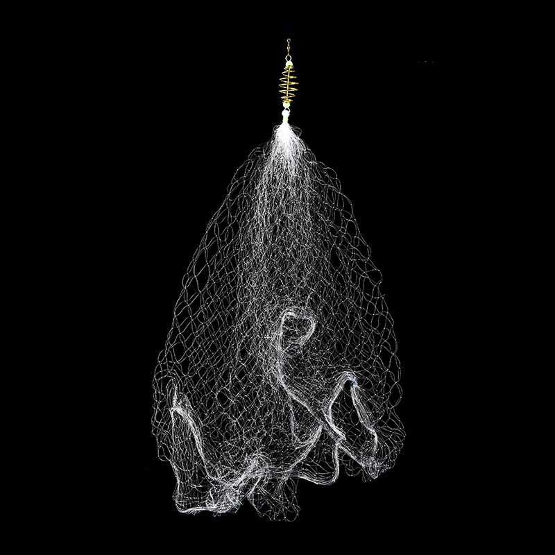 Abth 【 Bazhiwang Fishing Net 】ตาข่ายจับปลา ปลอดภัย