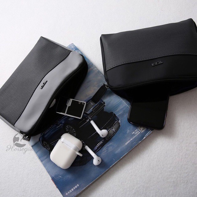 Delta Airlines Travel Pouch Organizer เครื่องสําอาง Make Up Wash Bag TOILETRY Hadiah Beg
