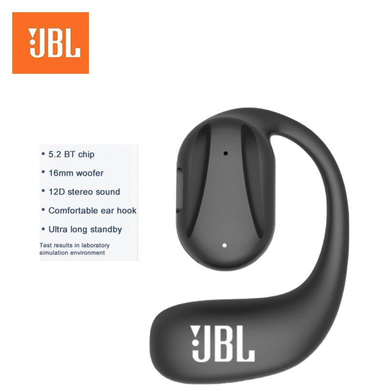 Jbl ชุดหูฟังสเตอริโอไร้สาย บลูทูธ 5.2 ลดเสียงรบกวน กันน้ํา ใช้งานได้นาน