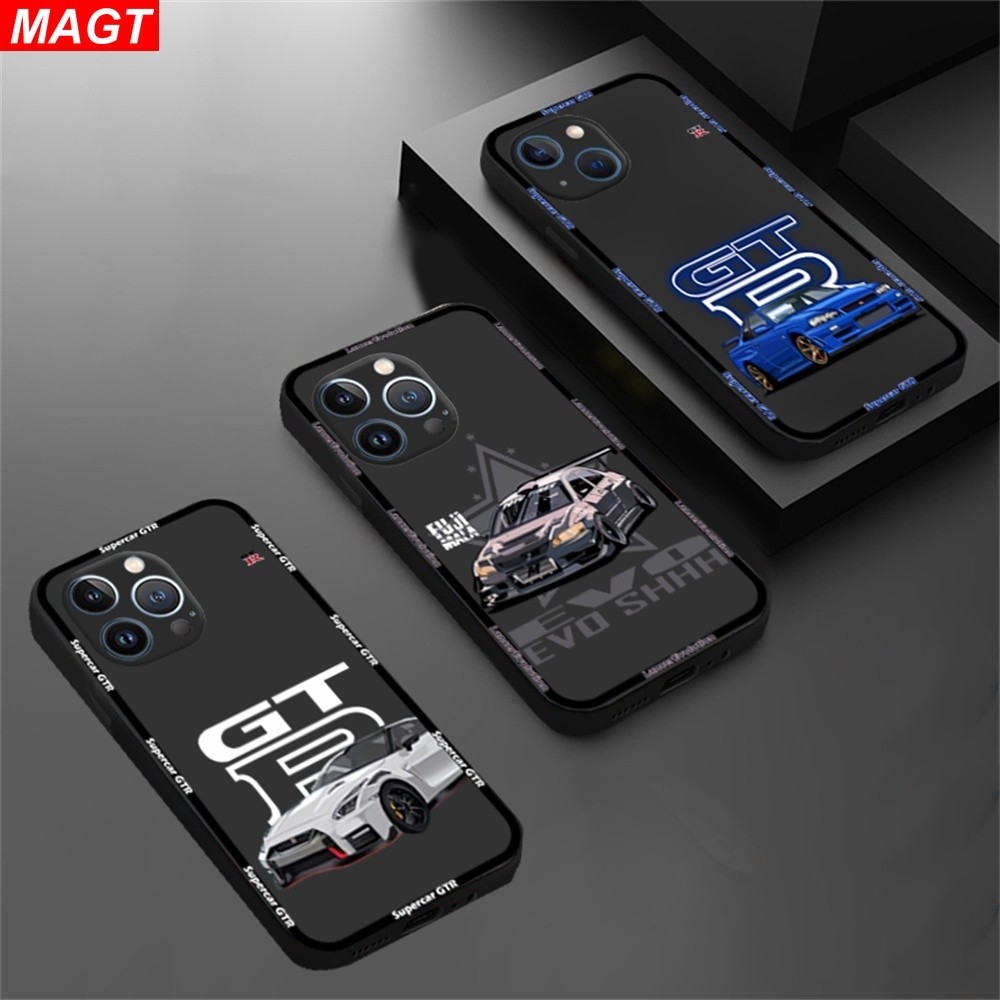 เคสโทรศัพท์มือถือ ลาย Gtr แฟชั่น สําหรับ iPhone 15 Pro Max 14Plus 14ProMax IPhone13 11 11Pro Max 12 12Pro Max 7 8 Plus SE 2020 15 Plus 7P 8p