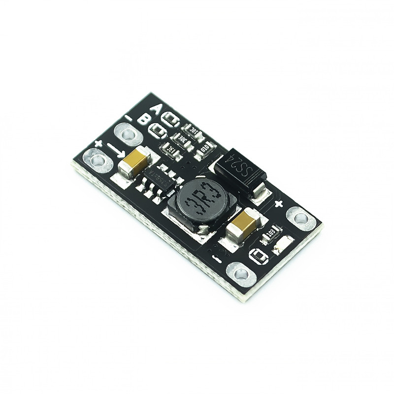 โมดูลบูสเตอร์แบตเตอรี่ลิเธียม 3.7v เป็น 12V Mini DC-DC รองรับเอาท์พุต 5V 8V 9V 12V