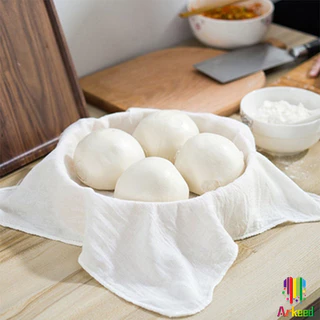 Arkeed ผ้าขาวบาง(เล็ก) สำหรับนึ่งอาหาร สามารถซักแล้วนำกลับมาใช้ใหม่ได้ Steamer mat