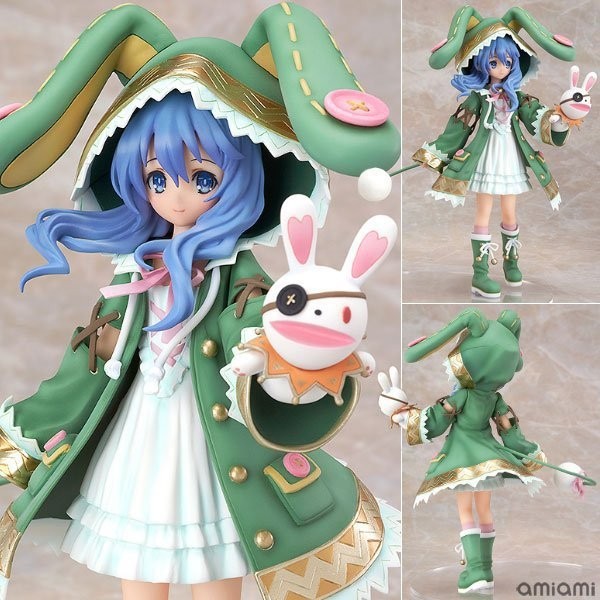 Date a live PLUM Hermit Green Hats Rabbit Standing Position Four Series Anime garage kits