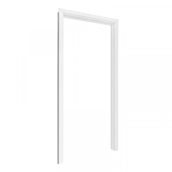ShopKB ECO-DOOR  วงกบ WPC  รุ่น WS1012  ขนาด 70x200 ซม. สีขาว ยืนหนึ่งในไทย
