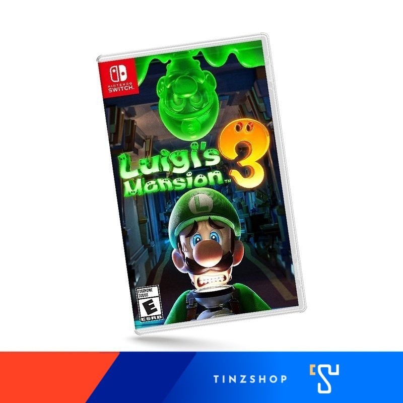 Nintendo Switch Game Luigi's Mansion 3  Asia/English เกมนินเทนโด้ มาริโอ้ ลุยจิ