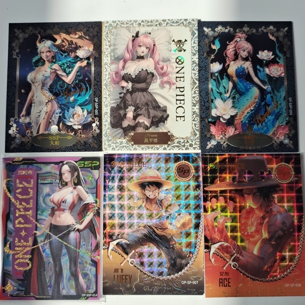 การ์ดสะสม ลายการ์ตูนอนิเมะวันพีช Kabago ZR Rare Ace Yamato สําหรับเก็บสะสม