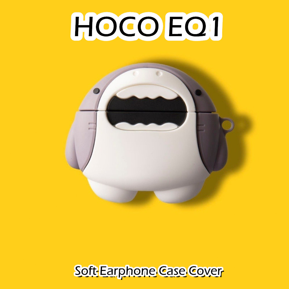 【ส่วนลด】เคสหูฟัง ซิลิโคนนิ่ม ลายการ์ตูน สุดเท่ สําหรับ HOCO EQ1 NO.1