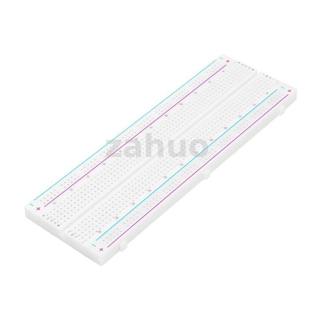เบรดบอร์ดทดสอบ PCB 830 จุด DIY สําหรับ MB-102 MB102