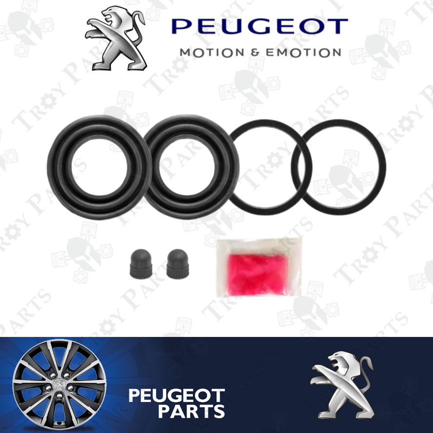 (34.5 มม.) Peugeot (ด้านหลัง) ชุดซ่อมดิสก์เบรกคาลิปเปอร์ (ครึ่งชุด) 4448-66X Peugeot 406 2.0 ST Coupe 1995-2004