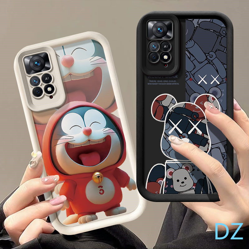 เคส Redmi NOTE11 NOTE 10 PRO กรณีโทรศัพท์มือถือซิลิโคนอ่อนนุ่มอะนิเมะ HTTY