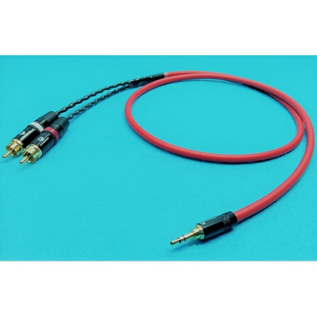 ....แท้ชัวร สาย Mini to RCA Canare L-4E6S (MADE IN JAPAN) รุ่นท็อป เลือกความยาวได้ ...