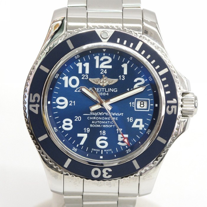 Breitling นาฬิกาข้อมืออัตโนมัติ กันน้ํา สําหรับผู้ชาย A17365