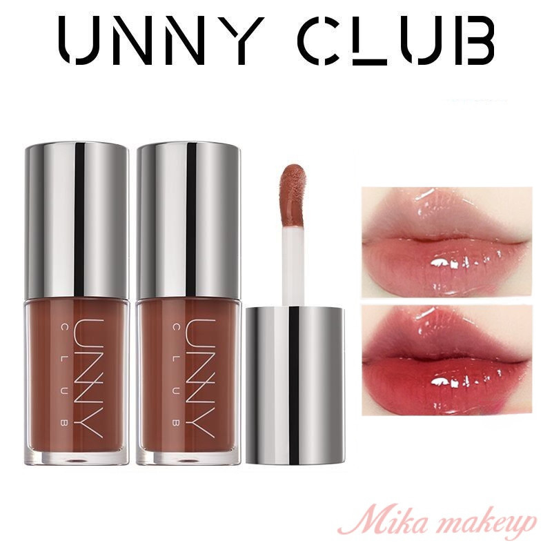 Unny Club ลิปกลอส เอสเซ้นน้ําผึ้ง บํารุงริมฝีปาก เหมาะกับฤดูใบไม้ร่วง และฤดูหนาว