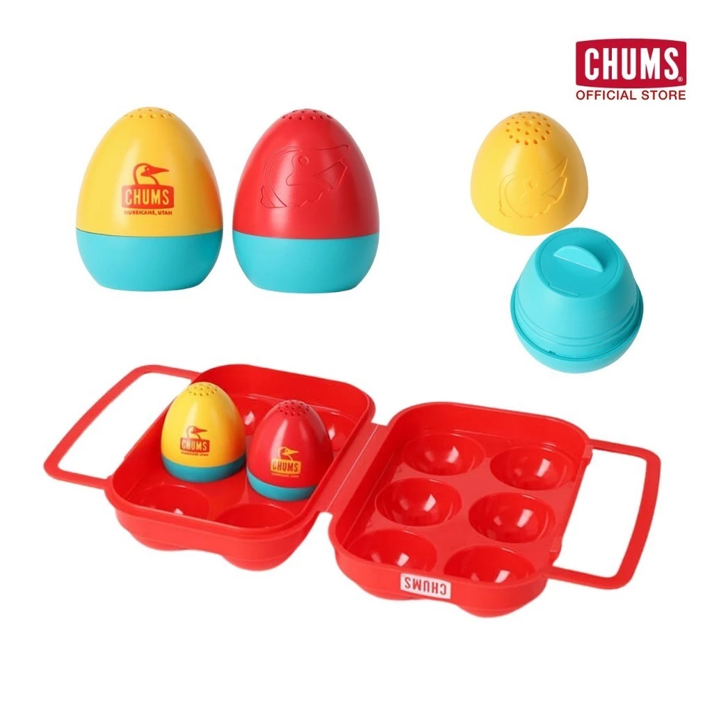 CHUMS Booby Egg Salt & Pepper / ที่ใส่ไข่ไก่ เคสใส่ไข่ไก่ ที่ใส่เครื่องปรุง อุปกรณ์แคมป์ปิ้ง อุปกรณ์ครัว ชัมส์ thumbnail 3
