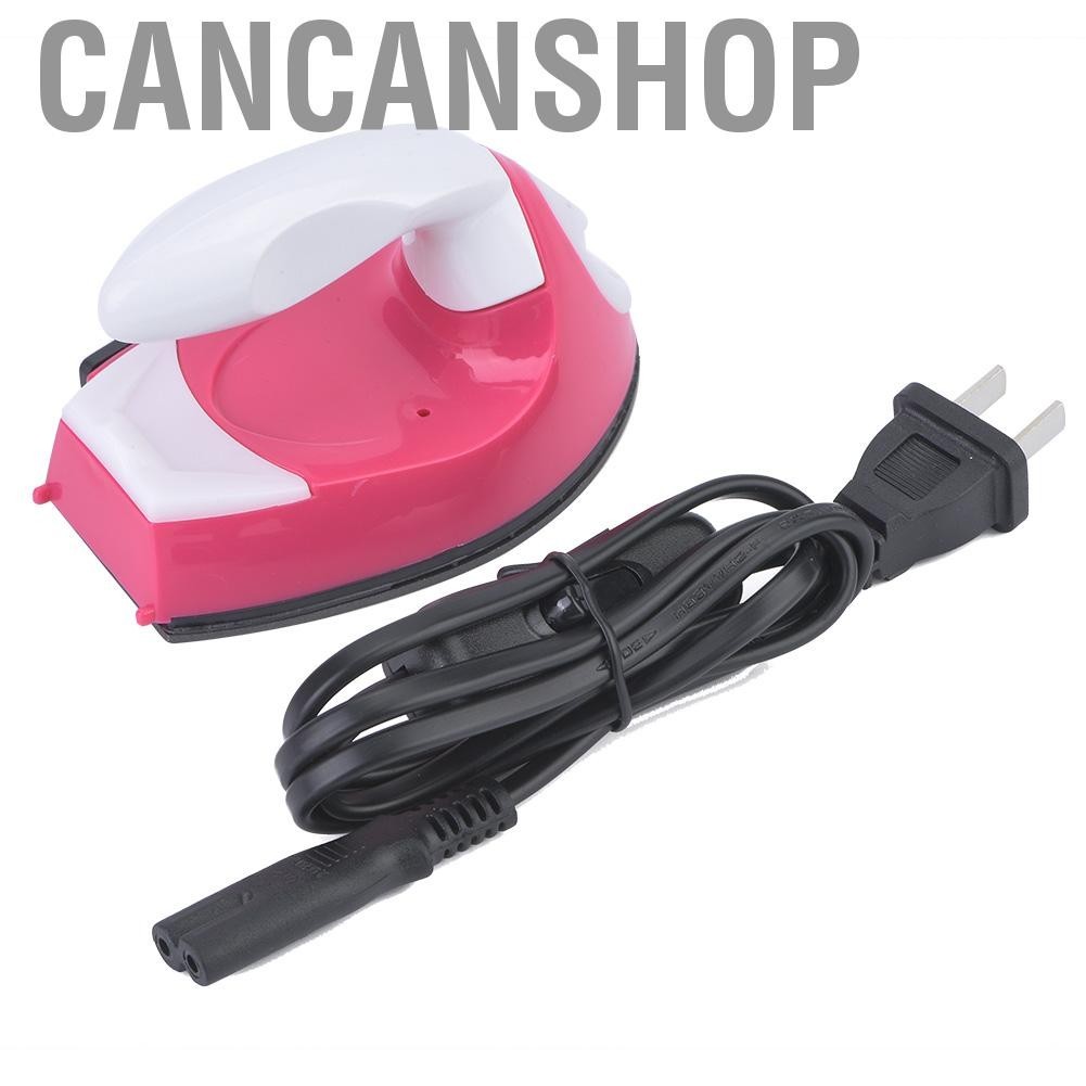 Cancanshop Portable Mini Electric Iron Handheld Steam Ironing Beans Home Boards YEK