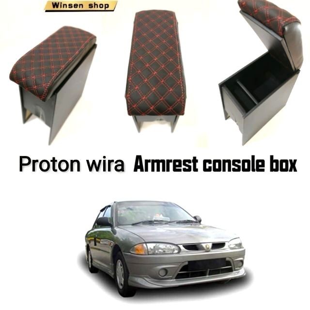 กล่องคอนโซลที่วางแขน Proton wira MR DIY
