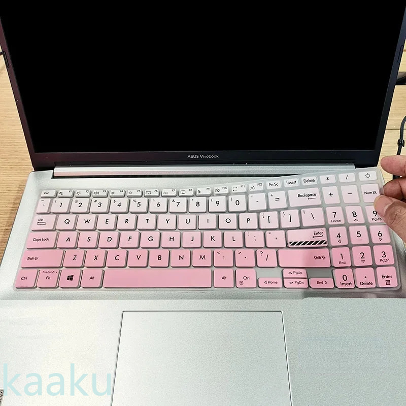 แผ่นซิลิโคนครอบแป้นพิมพ์แล็ปท็อป สําหรับ ASUS Vivobook 15 X1502Z X1502 15.6 นิ้ว ASUS Vivobook S15 O