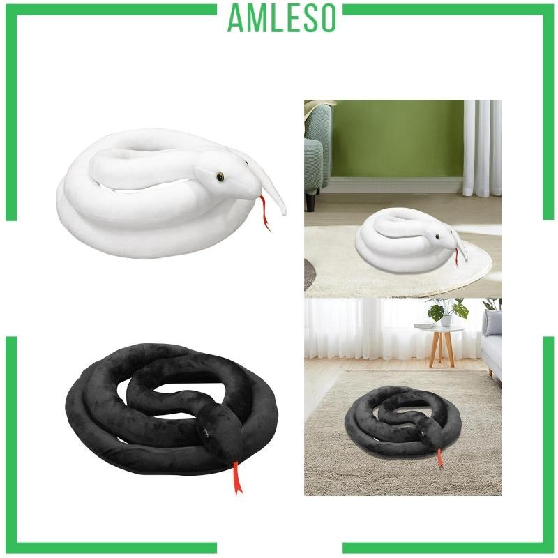 [Amleso] ของเล่นตุ๊กตางู เหมือนจริง สําหรับห้องวันเกิด สํานักงาน ครัวเรือน – โปรปัง