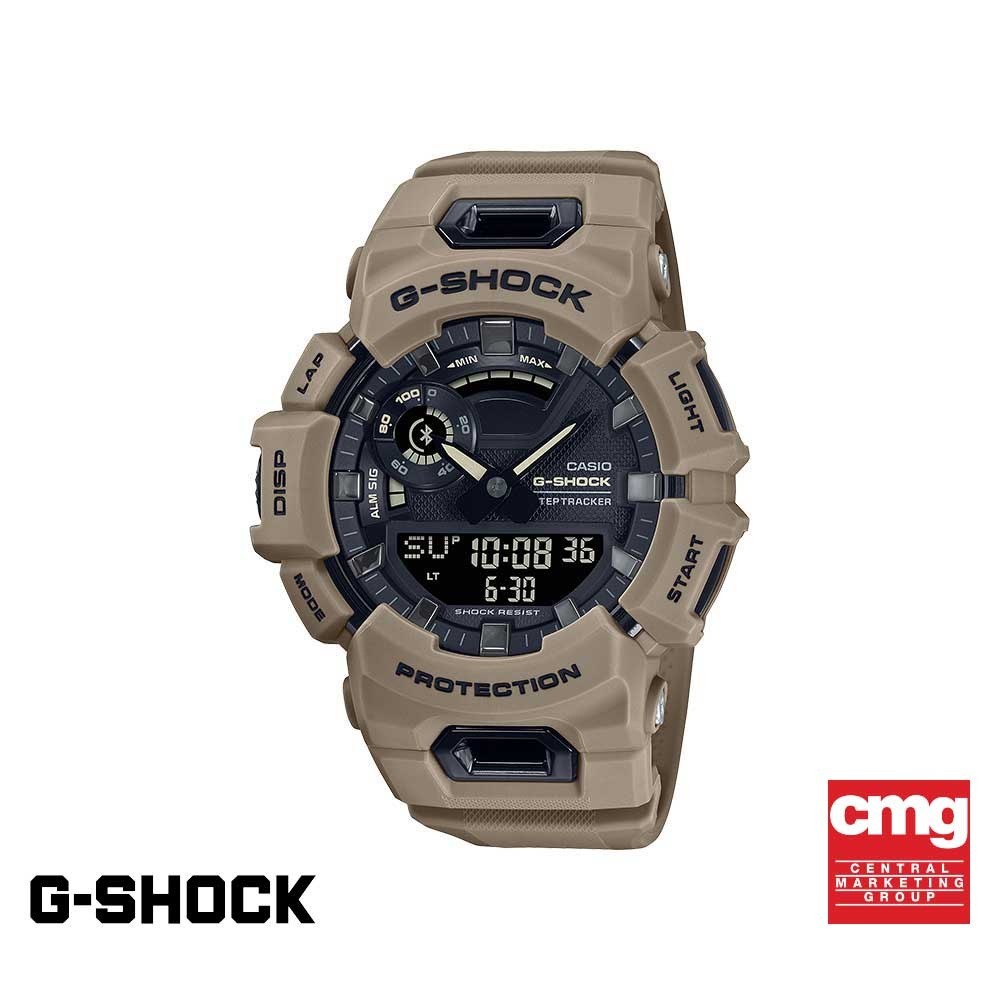 CASIO นาฬิกาข้อมือผู้ชาย G-SHOCK YOUTH รุ่น GBA-900UU-5ADR วัสดุเรซิ่น สีน้ำตาล