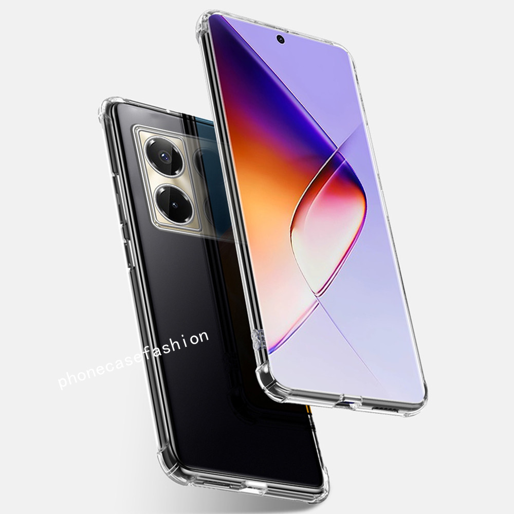 เคสโทรศัพท์ใสสําหรับinfinix Note 40 pro plus Note40 Note40pro Note40pro + 4G 5G 2024 โปร่งใสกันกระแทกปลอกป้องกันกล้องฝาครอบ ราคา ถูกที่สุด ดีลบีเคเค แกลเลอรีภาพที่ 9