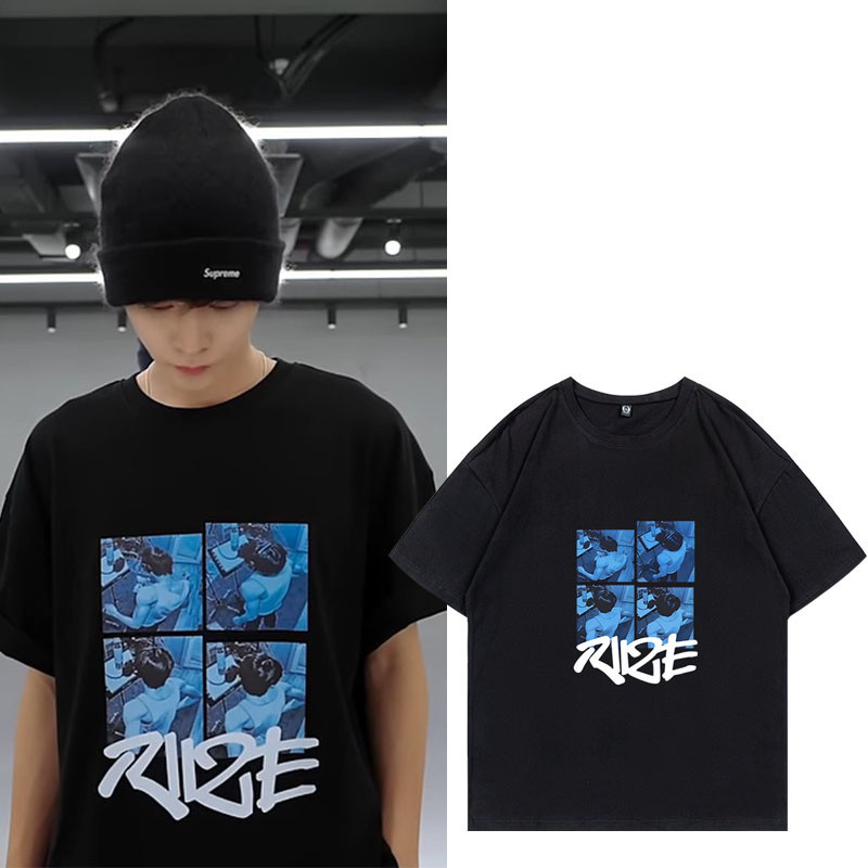 เสื้อยืดพิมพ์ลายคอนเสิร์ต RIIZE2024 ผ้าฝ้ายแท้